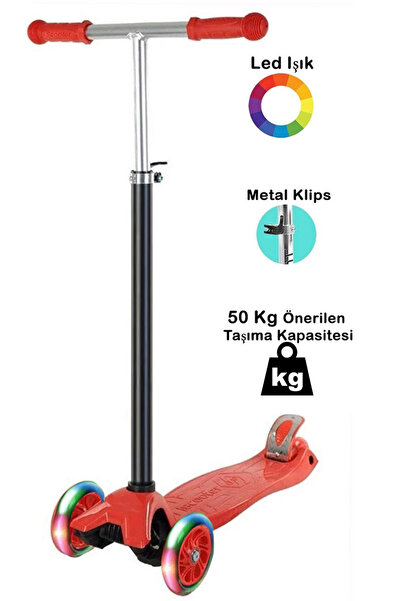 Tntech Metal Mandallı Yükseklik Ayarlı 4 Tekerlekli (ARKA ÇİFT TEKERLEK) Renk...