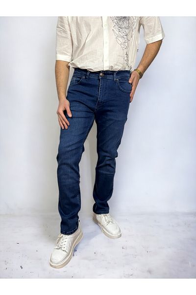 DVISION Ανδρικό Jean - Σκούρο Μπλε, Κανονική Εφαρμογή