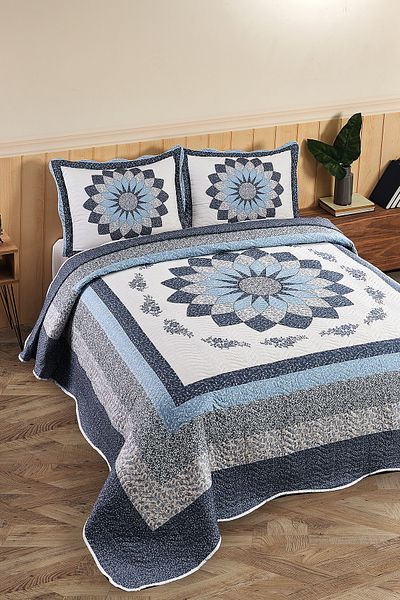Örtüm Gloria Quilted Bedspread - Double