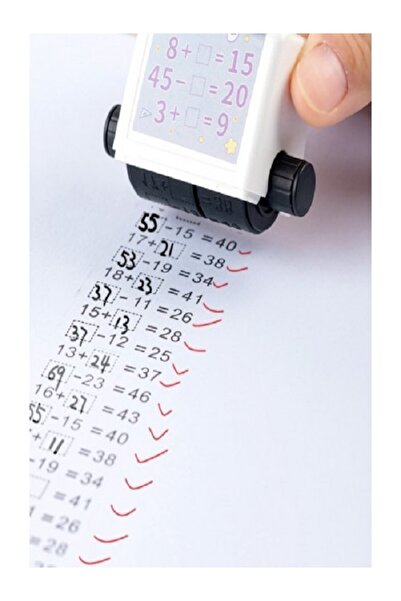 MOBGİFT Matematik İşlem Rulosu Boşluk Doldurmalı Set