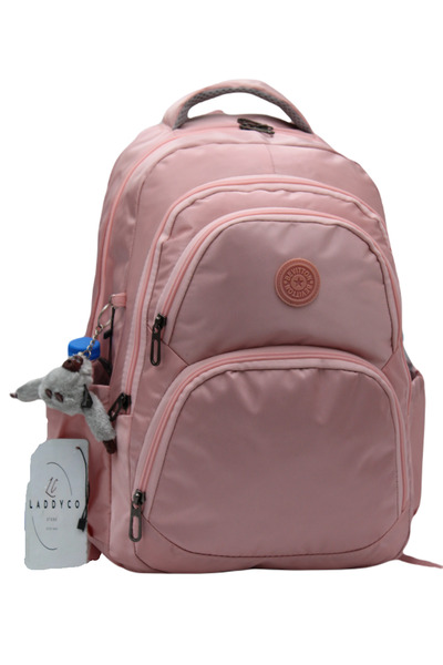 LaddyCo Ειδική Σχολική Τσάντα Unisex από Υφασμάτινη Πούδρα 34600