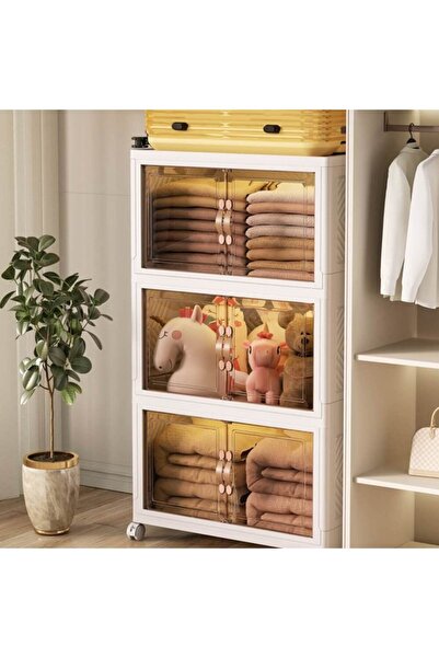 E-LİFE HOME 2-Piece Foldable Organizer - Portable Stylish Looking, Multi-Purp...