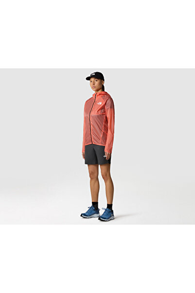 THE NORTH FACE Windstream Shell Women's Outdoor Raincoat - Adjustable, Red NF0A87HFGTH1