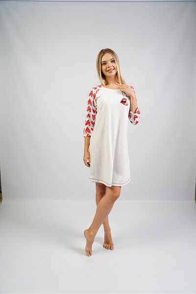 LOUP DORE Women's - Supreme O-Neck Half Sleeve Tunic