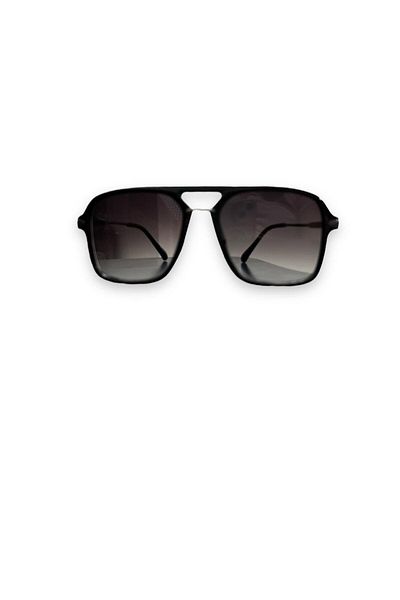 Silvio Monetti UV400 Degrage Black Unisex Sunglasses -615275