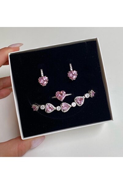 h&b design jewel Kalp Detaylı Set