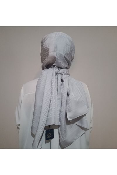Levidor Şal jacquard albastru