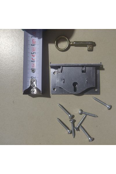 NURSAN Small Size Chest Lock - 3.5 cm Shipped with Screws NO:2