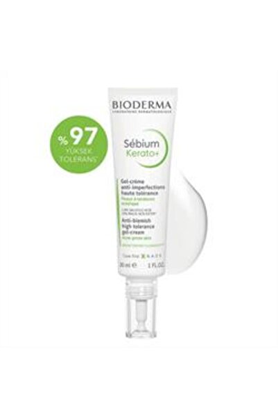 Baby ( KİL MASKESİ HEDİYE ) Bioderma Sebium Kerato+ Jel Krem 30ml ( 1 ADET )