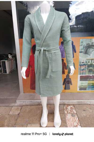 EVX Високоякісний бавовняний піке - розкішна м'якість і комфорт халат