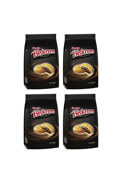 Ülker 200 g X 4 Pieces Biscuit with Cocoa Filling