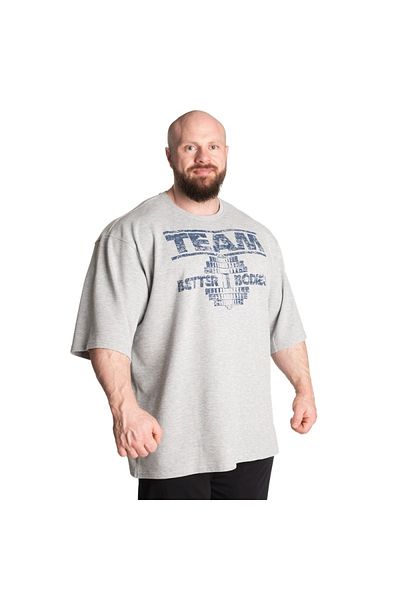 BETTER BODIES Ομάδα Iron Thermal Teknik Grey Melange