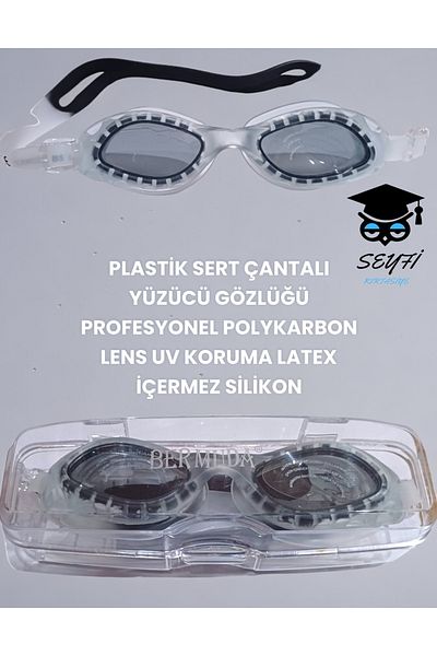 SEYFİKİRTASİYE عدسة بولي كربون احترافية مقاومة للأشعة فوق البنفسجية وخالية من اللاتكس من السيليكون - حقيبة بلاستيكية K1840
