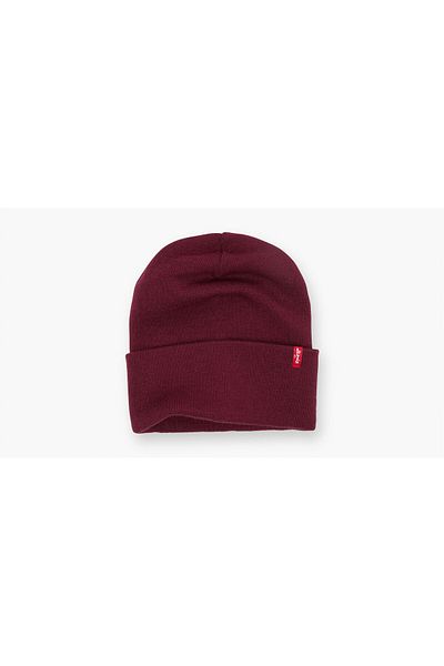 Levi's Slouchy Red Tab Claret Red Beret