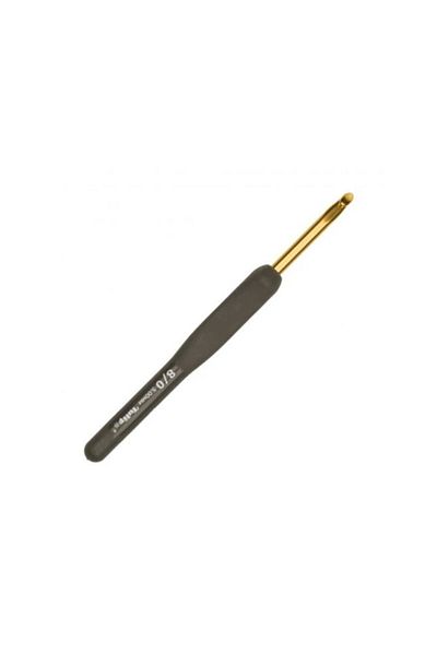 Tulip Etimo Mind 5 mm - 14 cm Μαύρη μαλακή λαβή μάλλινο κολάρο