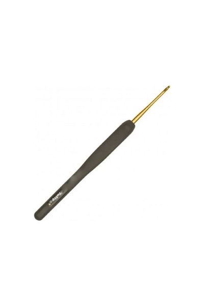 Tulip Μαύρη μαλακή λαβή Etimo Mind Wool Needle - 2,20 mm 14 cm