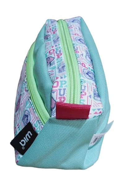 SEYFİKİRTASİYE Colored Fabric - 2 Compartments, Cloth Pen, 1 Main Compartment and 1 Front Pocket