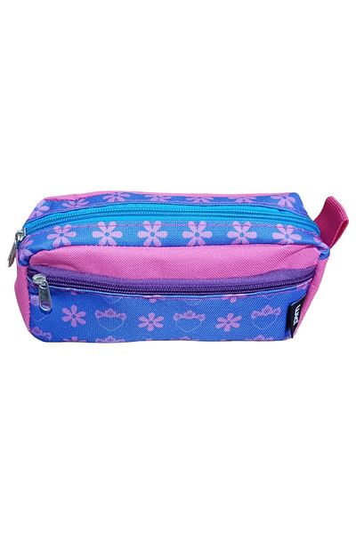 SEYFİKİRTASİYE Colored Fabric - 2 Compartments, Cloth Pen, 1 Main Compartment and 1 Front Pocket
