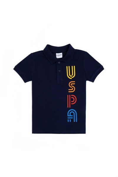 U.S. Polo Assn. Μπλουζάκι με λαιμόκοψη για αγόρι
