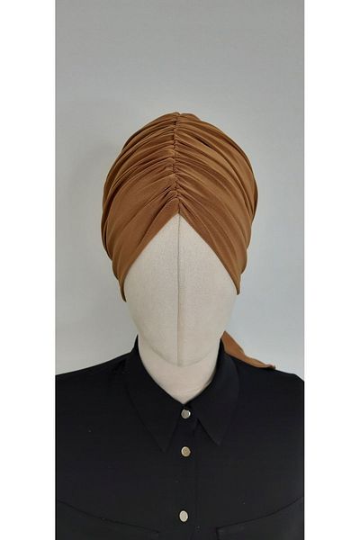 erasra class Mustard Color Hijab Swimming Cap - For Sea and Pool, Compatible with Hasema and Maiyo Top