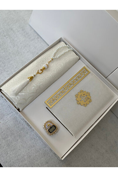 Markapolin Stoned Chanting Rosary Gift Set - Prayer Rug