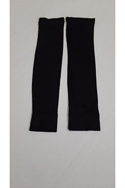 erasra class Mânecă pentru hijab din bumbac pieptănat negru