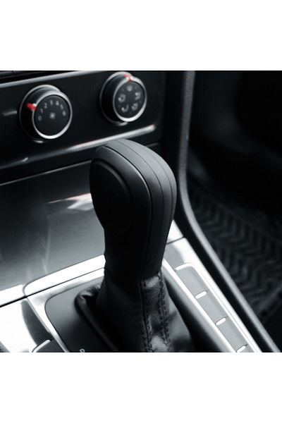 Startcar Black Silicone Gear Shift Knob - Volkswagen T-Roc Dsg R Logo STARTCAR