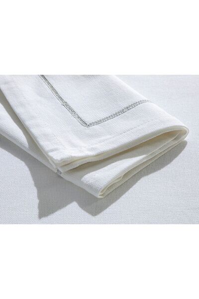 English Home Πετσέτες επισκεπτών Torino Cotton 2 τεμαχίων 45x45 εκ. Ασημί