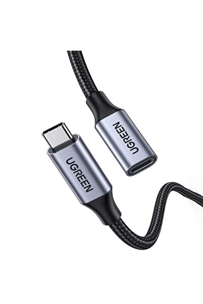 Ugreen Gen2 100w Thunderbolt 3 Type-c To Type-c Örgülü Uzatma Kablosu 1 Metre