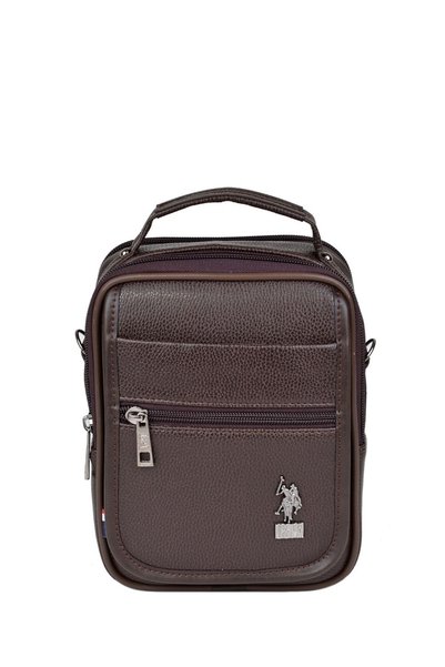 U.S. Polo Assn. Men's Handbag Brown
