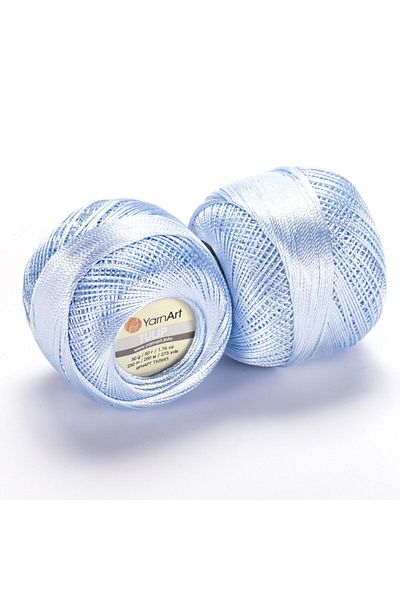 Yarnart Τουλίπα - Sparkling Lace Rope Baby Blue-407