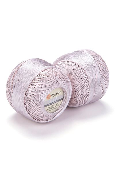 Yarnart Τουλίπα - Sparkling Lace Rope Cream-404