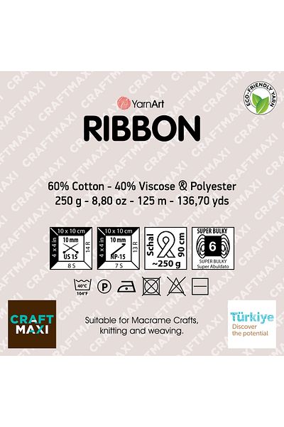 Yarnart Rıbbon - Accesoriu pentru tricotat manual Linie Petrol Blue-780