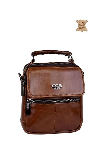 ELATAE Ççs Multi-Eye Genuine Leather Men's Bag 31440
