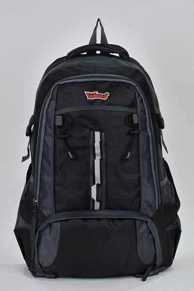 ELATAE Young Ultra Light Luxury Fabric Multi-Eye Daily Mountaineer Backpack Μαύρο 51504