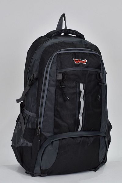 ELATAE Young Ultra Light Luxury Fabric Multi-Eye Daily Mountaineer Backpack Μαύρο 51504