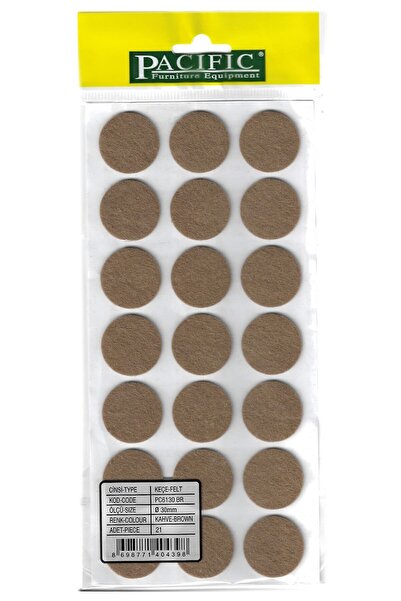 Genel Markalar Yapışkanlı Keçe 30 Mm Yuvarlak Kanepe Sehpa Sandalye Için Zemi...