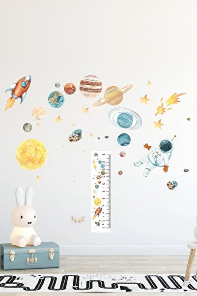 Kt Grup Uzay Boşluğu Astronot Gezegenler Yıldızlar Boy Ölçerli 100 Parça Mega...