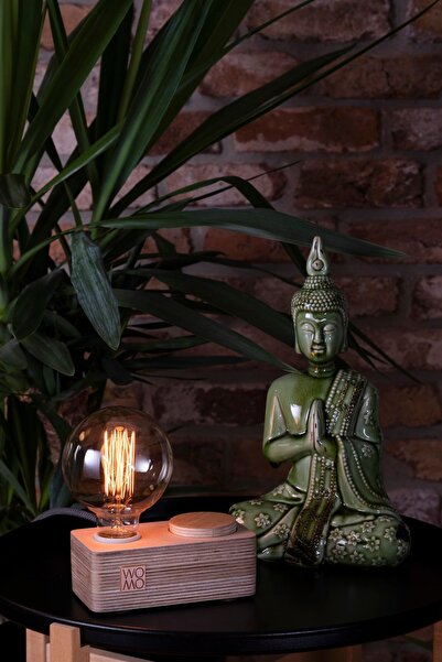 womodesign Dimmerli Ahşap Masa Lambası