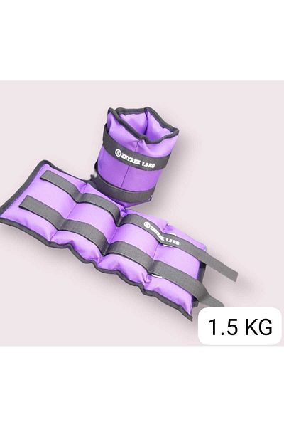 S ZEYREK 1,5 kg × 2 buc. Total 3 kg. Set de greutăți pentru întărirea mușchilor pentru încheietura mâinii.