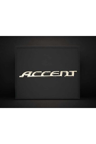 Genel Markalar İTHAL Hyundai ''accent Bagaj Yazısı'' Era Kasa Accent Bagaj Ya...
