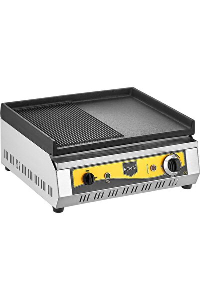Remta Yarı Oluklu Yarı Düz Elektrikli Döküm Izgara 50 Cm -R87