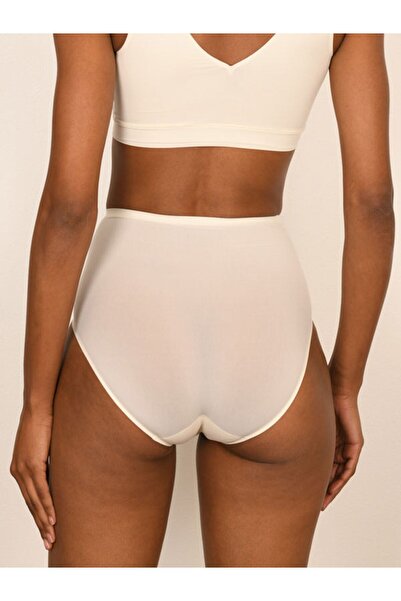BICCA Серія Casey Модель з високою талією Комфортні труси-сліпи Екрю