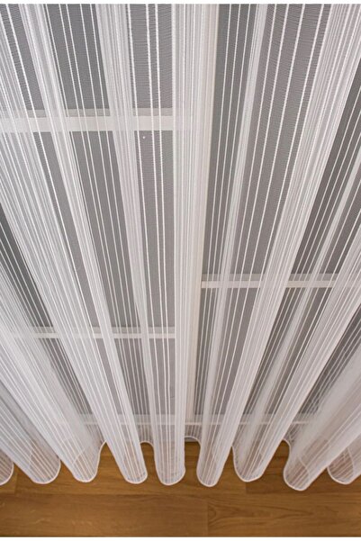 yağmur zebra STRIPED MODERN STRAIGHT TOWEL CURTAIN, HIGH GRAPHY SKIRT WITH LEAD, MINIMALIST DESIGN (PILLET FREE)