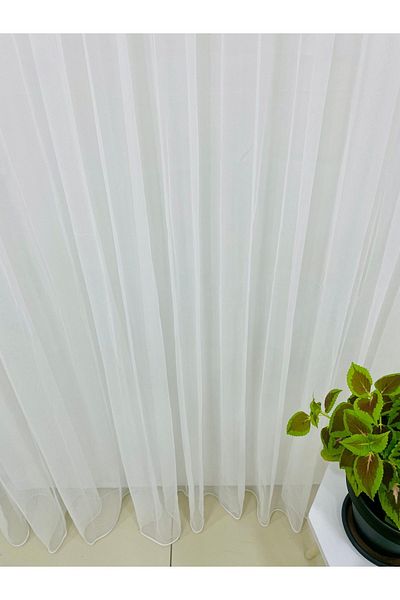 yağmur zebra GREK MODERN TULE CURTAIN, MINIMALIST DESIGN, SKIRT LEADED, 1/2,5 PILED (NORMAL MEDIUM BATTERY)