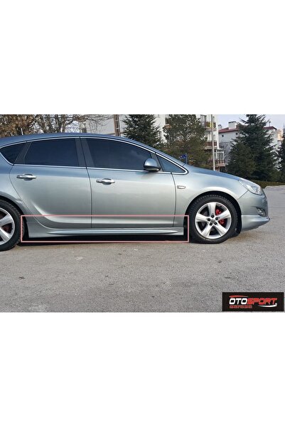 OTOSPORT Opel Astra J Sedan Marşpiyel Sağ Sol Takım Fiberglass Boyasız
