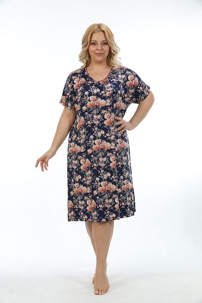 Etoile Plus Size Bamboo Women's Dress - Nightgown 72530