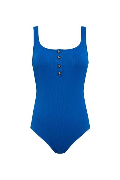 U.S. Polo Assn. Women's Saks Blue Swimsuit