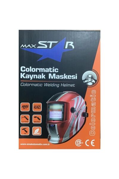 Maxstar Max Star Colormatic Kaynak Maskesi