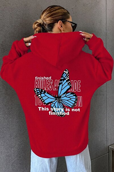 trendypassion Unisex majica sa leptir printom na leđima